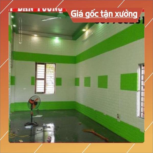 Rẻ Nhất Shopee Xốp Dán Tường 3D Khổ 70x77CM Chống Ẩm Giá Rẻ