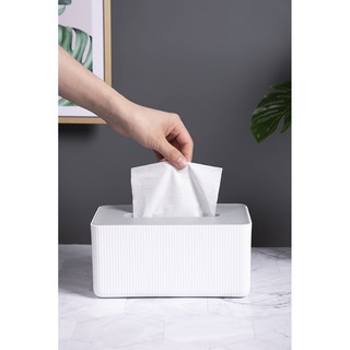 Hộp nhựa đựng giấy ăn