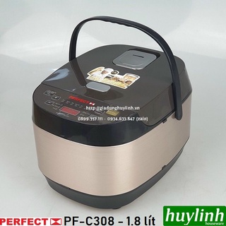 Mua  Mã ELHAMS5 giảm 6% đơn 300K  Nồi cơm điện tử Perfect PF-C308 - 1.8 lít