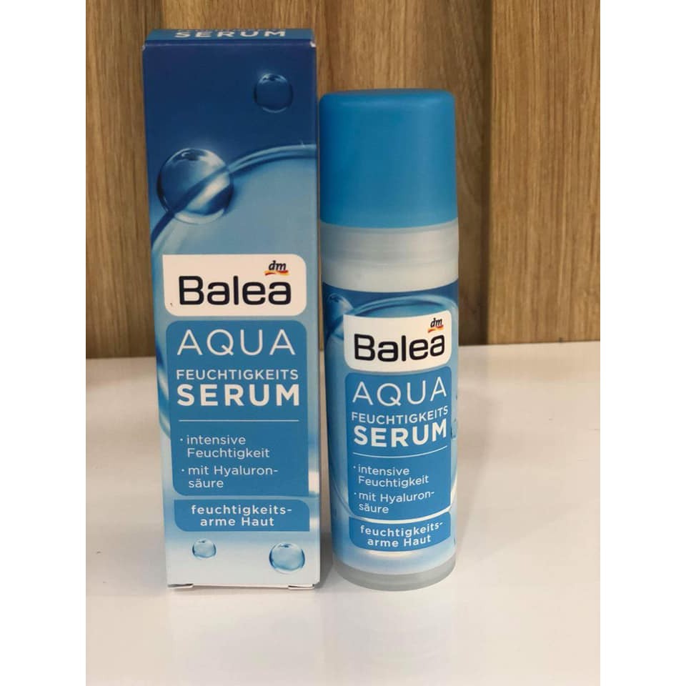 ( Hàng Đức chuẩn)Serum Balea Aqua giúp cung cấp độ ẩm làm da săn chắc và căng mịn