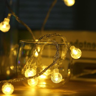 Dây Đèn Led Bi Bọt Trang Trí ( chạy nguồn 3v)