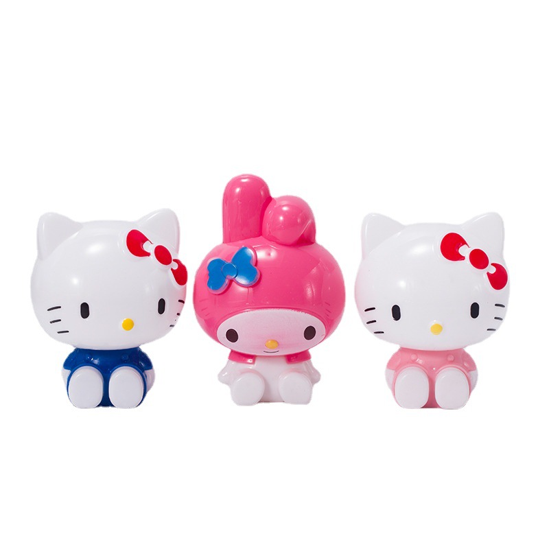 Phụ Kiện Trang Trí Bánh Kem Hình Hello Kitty Dễ Thương