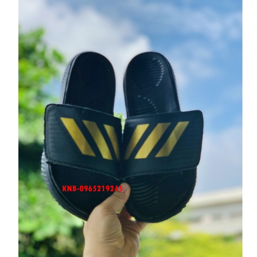 Dép 𝐀𝐃𝐈𝐃𝐀𝐒,dép adidas,dep adidas Alphabounce,dép quai ngang nam nu 3 sọc hàng xịn 1-1 đế dày nhẹ tặng hộp đen sọc vàng