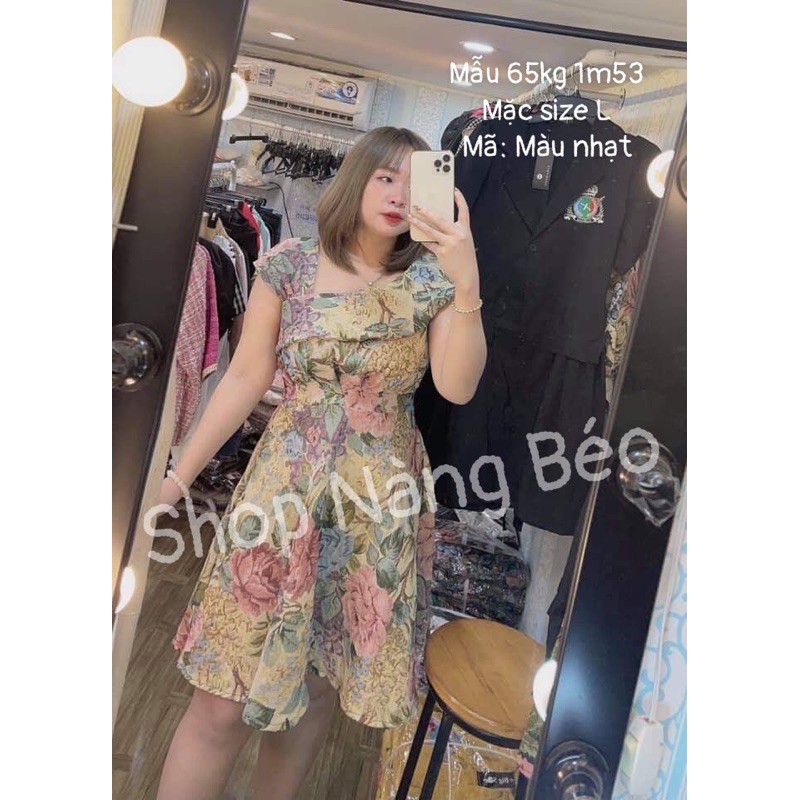 ĐẦM LỆCH VAI BIGSIZE 60-90kg (có size)