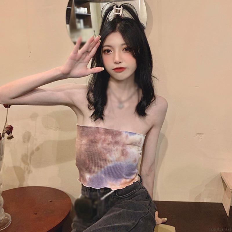 Áo Khoác Lửng Màu Nhuộm Thời Trang Mùa Thu Cho Nữ