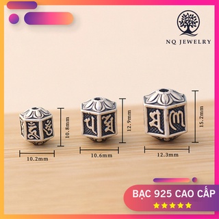 Charm S925 xỏ ngang
