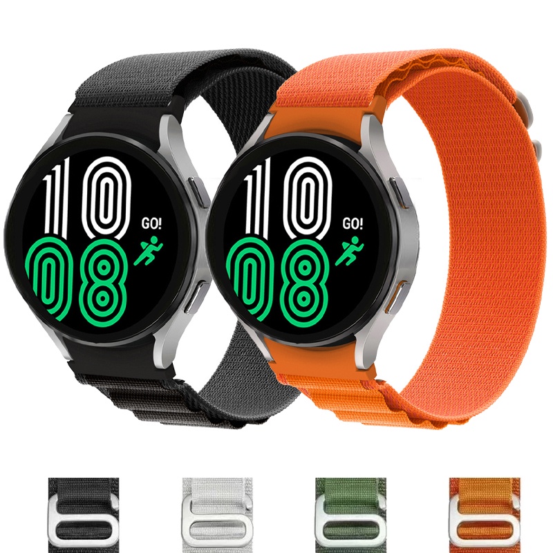 Dây Nylon Cho ĐồNg Hồ Samsung 5 / 4 44mm 40mm 4 Classic 42 46mm 5 Pro 45mm