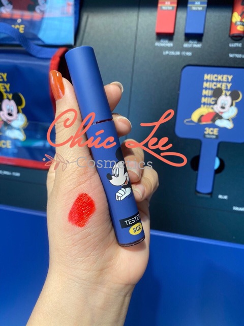 [BILL STORE- CÓ SẴN] Son 3ce Disney Mickey Edition Tattoo Lip Tint | BigBuy360 - bigbuy360.vn