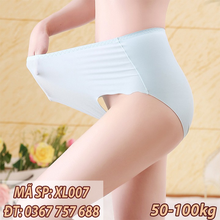 Quần lót su size lớn giá sỉ vừa 80kg 90kg quan lot cap cao XL007