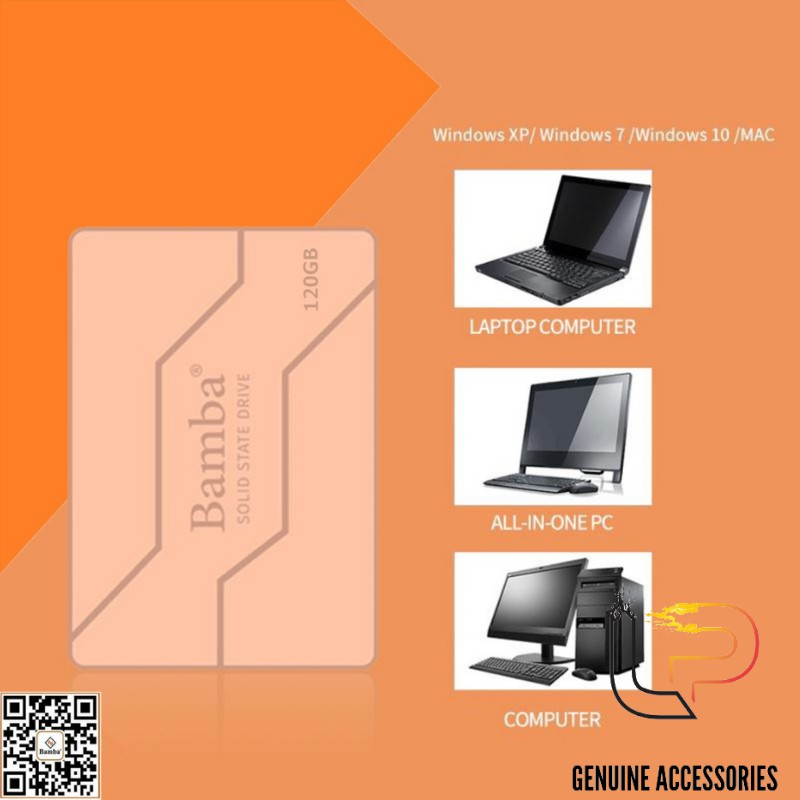 Ổ cứng SSD 120GB BAMBA chuẩn 2.5 INCH