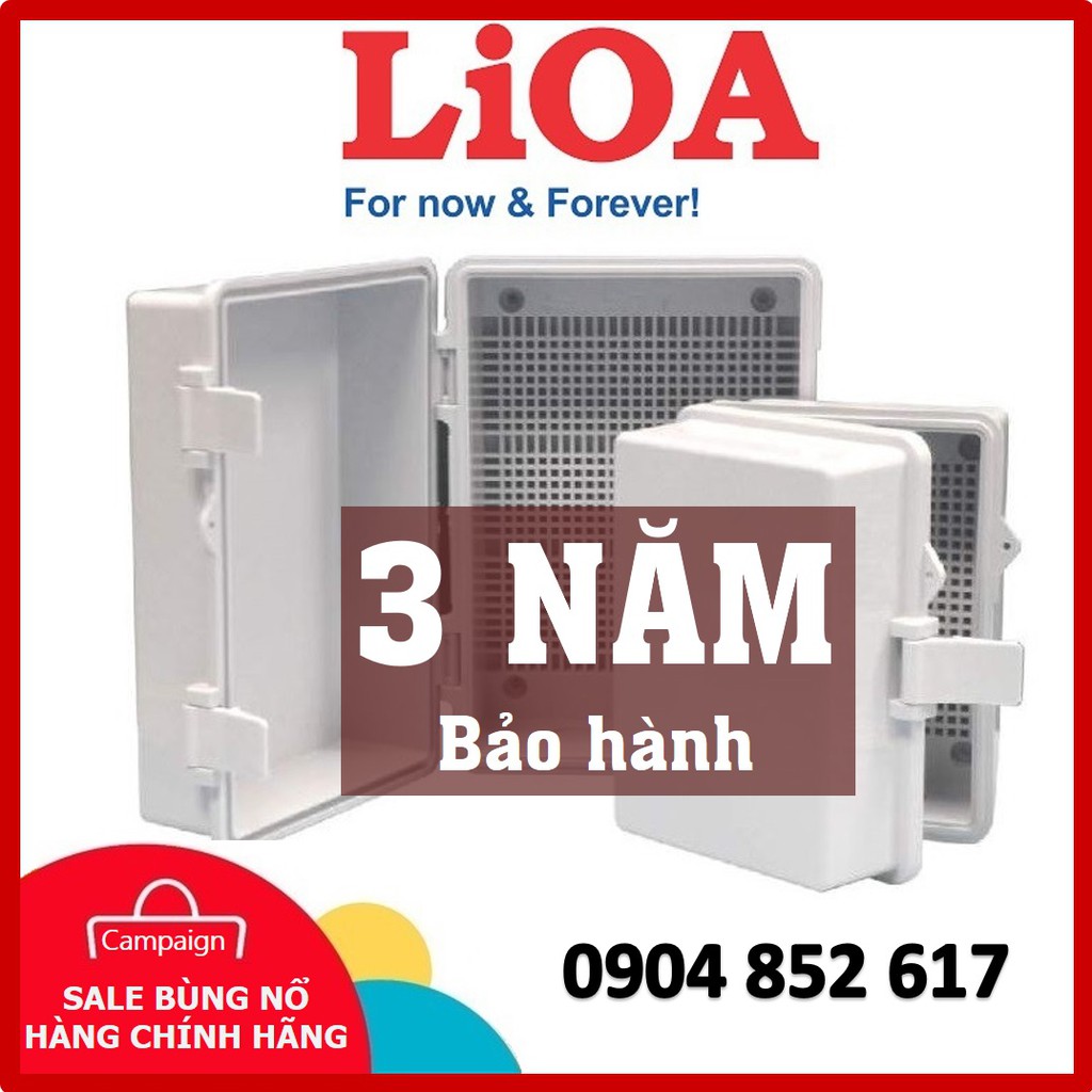 Tủ điện nhựa LIOA ABS chống cháy, chống nước, JL - 00C: 235x178x120 mm ; JL - 00B: 180x140x120 mm