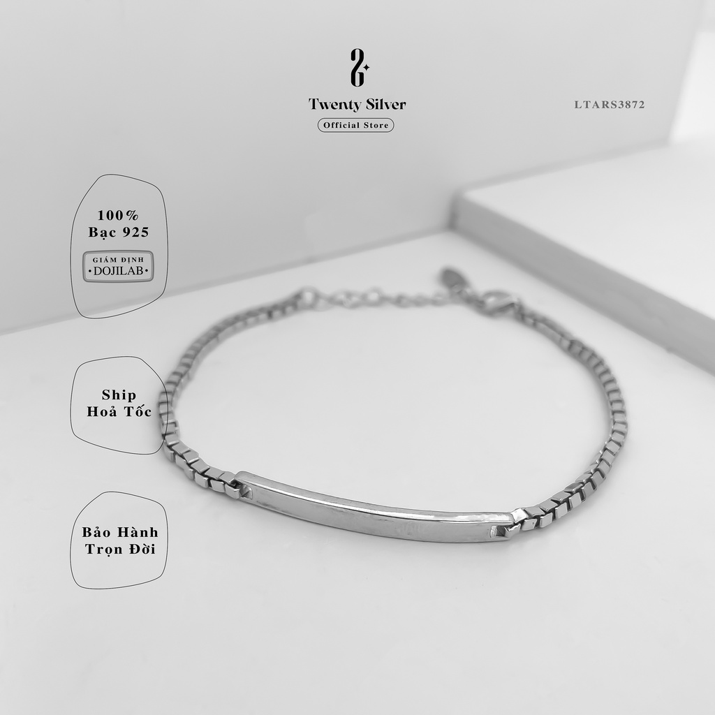 Lắc Ta Bạc S925 LTARS3872. Vòng Tay Bạc Nữ 20Silver