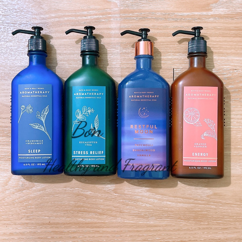 /Bill US - PART I/ Sữa dưỡng thể 🥦  🥦 Bath and Body Works 🥦 nhiều mùi 🥦 DÒNG AROMATHERAPY 🥦
