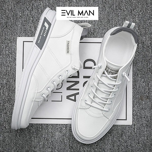 Giày thể thao, Giày sneaker nam EVIL SPORT 77 2 màu Trắng và Đen