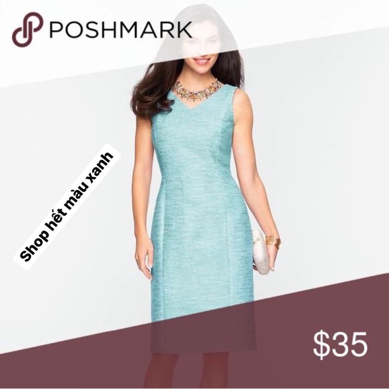 Đầm Talbots siêu đẹp vải tweet