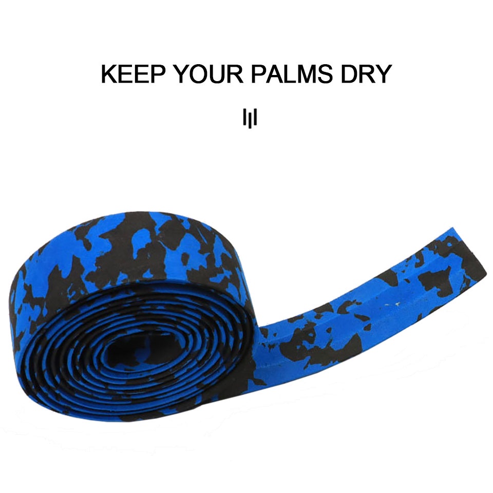 1 Cặp Dây Đai Quấn Tay Lái Xe Đạp Leo Núi Họa Tiết Rằn Ri