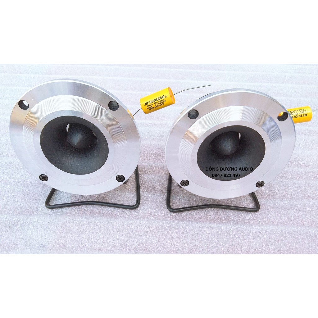 BỘ 2 CHIẾC LOA BỔ SUNG TREBLE CHO DÀN ÂM THANH + CHÂN ĐẾ + TỤ 2,2MF - LOA TRÉP RỜI