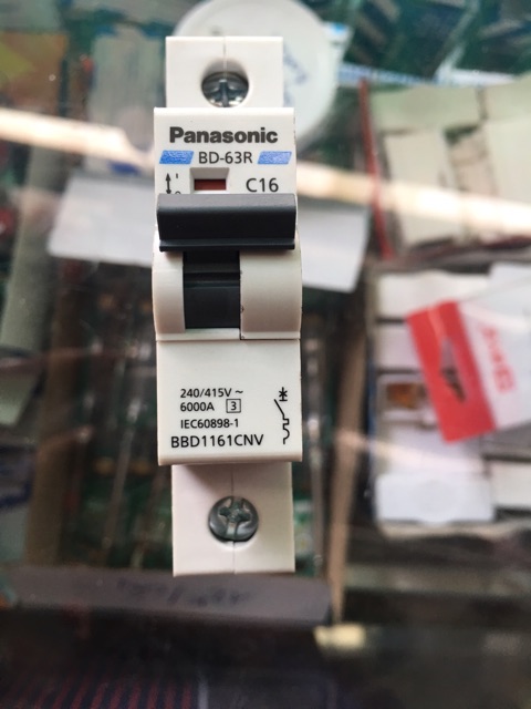 Cầu dao CB 1 tép PANASONIC - hàng chính hãng, có sẵn (16/20/32A)