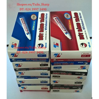 Combo 10 hộp bút bảng trắng WB03, viết xoá được