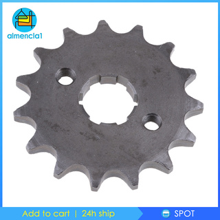 [Almencla1] 15T 15 20mm 420 Xích Bánh Xích Trước Cog Cho Xe Đạp Bụi Bẩn 125cc 140cc
