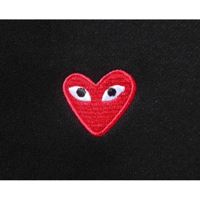 Play Comme Des Garcons Mới Áo Khoác Họa Tiết Rằn Ri Thời Trang Cho Nam Nữ