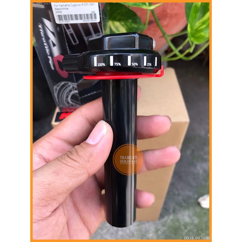 Cùm tăng tốc Koso, Cùm tăng Koso chính hãng 4 mức ga phụ kiện Vario cùm tăng tốc Exciter Winner Sonic Satria Raider