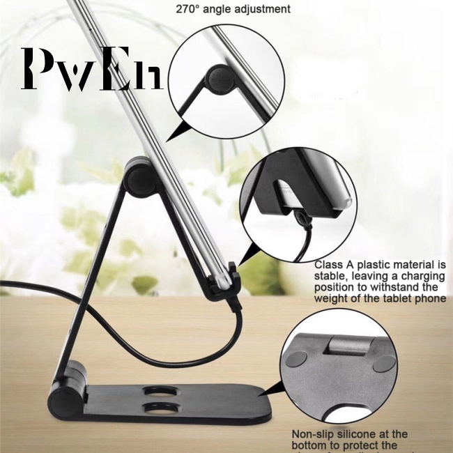 Giá đỡ điện thoại / máy tính bảng để bàn có thể gập lại được | BigBuy360 - bigbuy360.vn