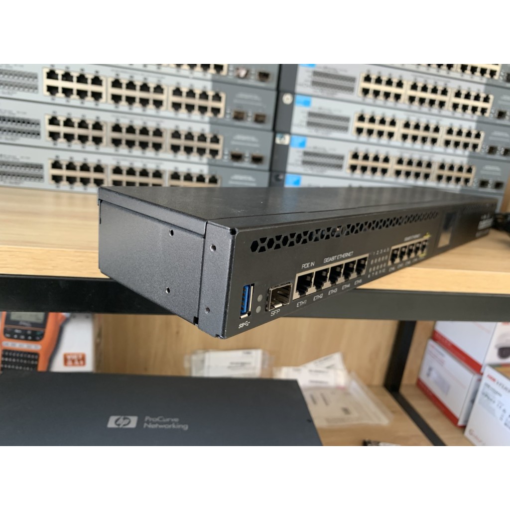 Thiết Bị Cân Bằng Tải Router Mikrotik RB3011UiASRM/ RB4011GS+RM Hàng Nhập US