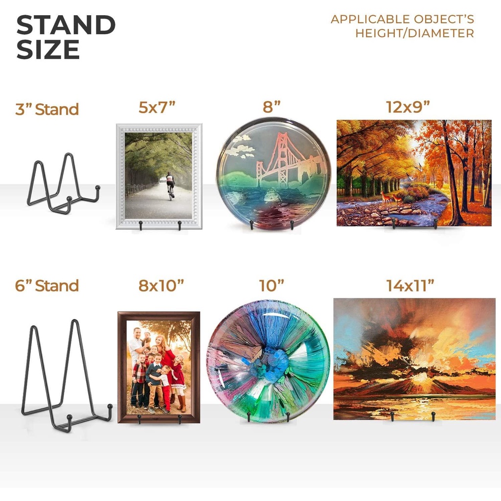 Giá Đỡ Đĩa Ảnh Bằng Kim Loại Thiết Kế Tinh Tế Sang Trọng