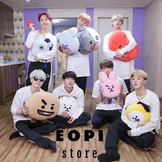 Gối BT21 siêu cưng sz lớn