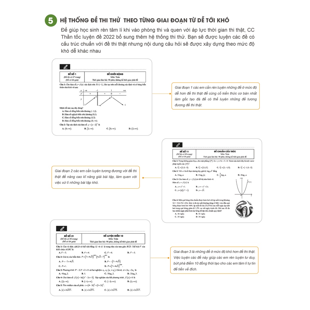Sách – Combo khối B CC Thần tốc luyện đề 2022 – Toán Hóa Sinh (3 cuốn) – Luyện thi đại học–Chính hãng CCbook
