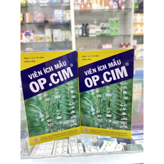 [Chính hãng] Viên uống cao ích mẫu OPC OP.CIM - hộp 50 viên