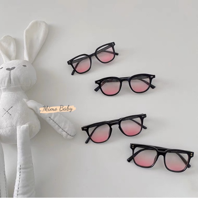 Kính mắt má hồng, kính thời trang cực dễ thương cho bé K10 Mimo Baby