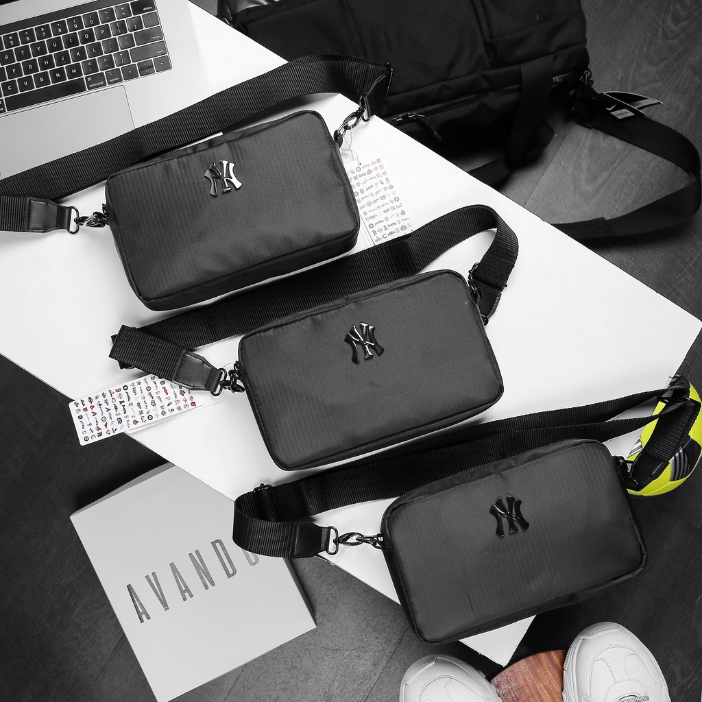 Túi Đeo Chéo MLB Mini Bag Nylon Logo Kim Loại | BigBuy360 - bigbuy360.vn