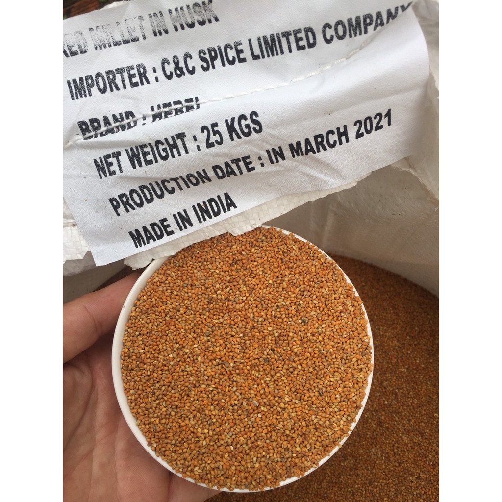 Kê đỏ Ấn Độ hạt nhỏ nhập khẩu 1kg
