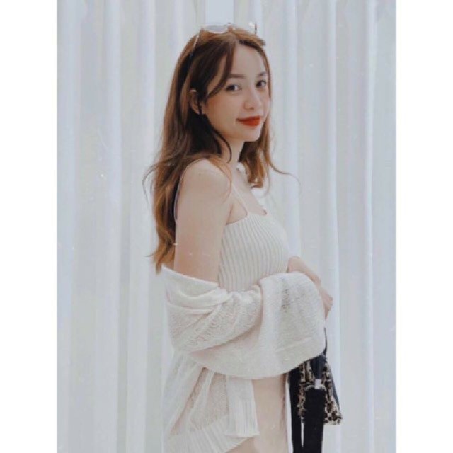 Áo Cardigan Nữ 💖FREESHIP💖 Áo Len Mỏng Mềm Mại Áo Khoác Dạo Phố