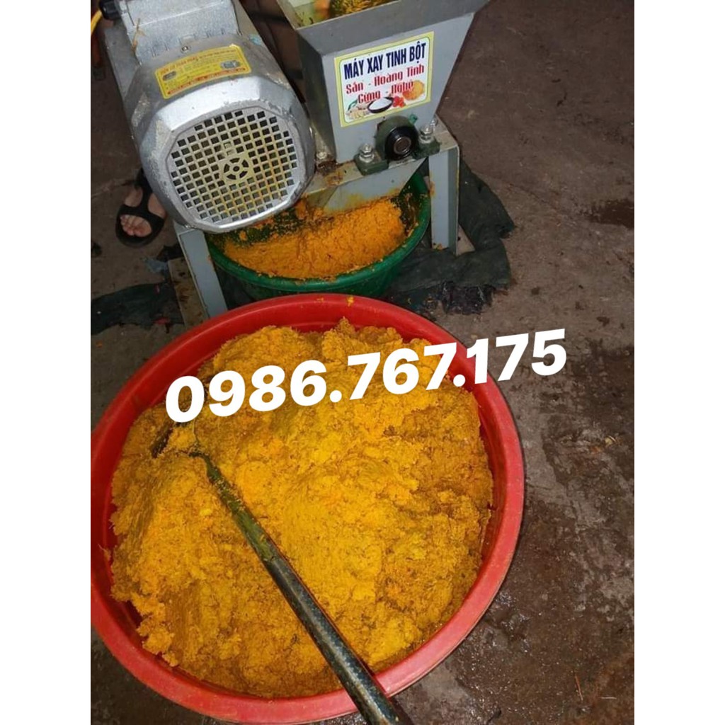 Máy xay sắn, Máy nghiền nghệ tươi, Máy xay củ sắn dây