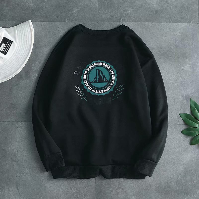 Áo Hoodie Thể Thao Tay Dài Cổ Tròn Dày Dặn Thời Trang Mùa Thu Cho Nam Giới Size M-2Xl | BigBuy360 - bigbuy360.vn