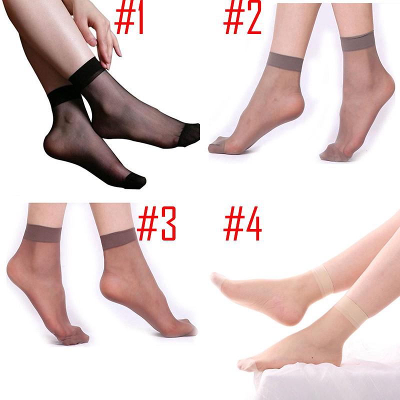 10 Đôi Vớ Trong Suốt Siêu Mỏng Thời Trang Cho Nữ