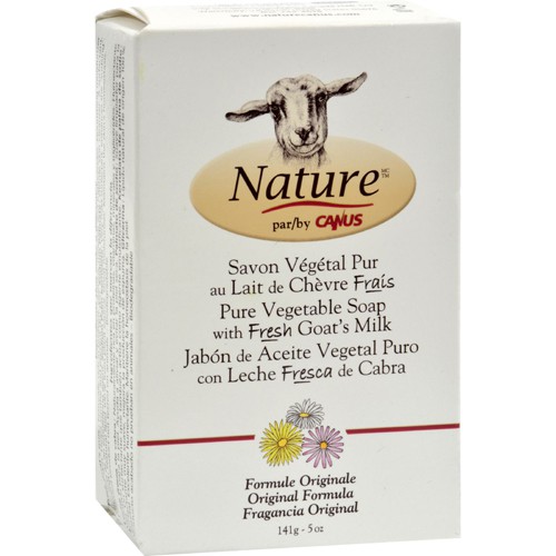 [Meoheo] Xà phòng tắm sữa dê thiên nhiên Goat's Milk All Natural Vegetable Base Soap, Canus