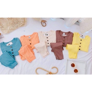 Bộ thun gân cho bé