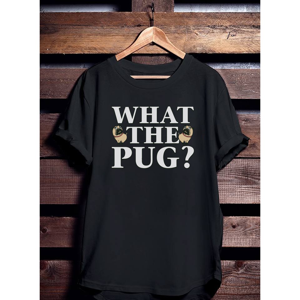 [ 30% ] Áo phông unisex pug - Áo thun in hình chó pug