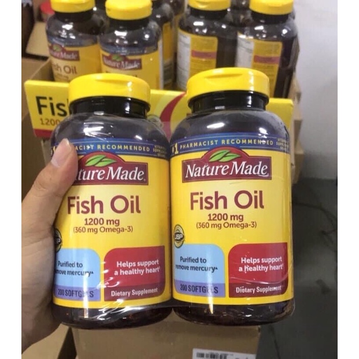 Fish Oil- 200v- Nature Made
