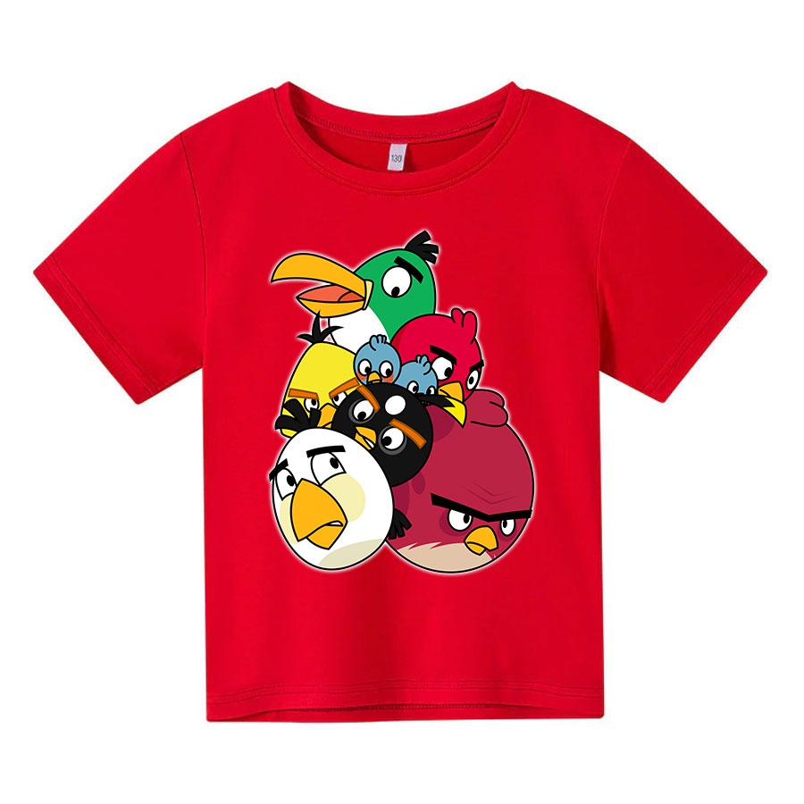 Áo thun trẻ em angry birt 2 Có size người lớn, King Cotton