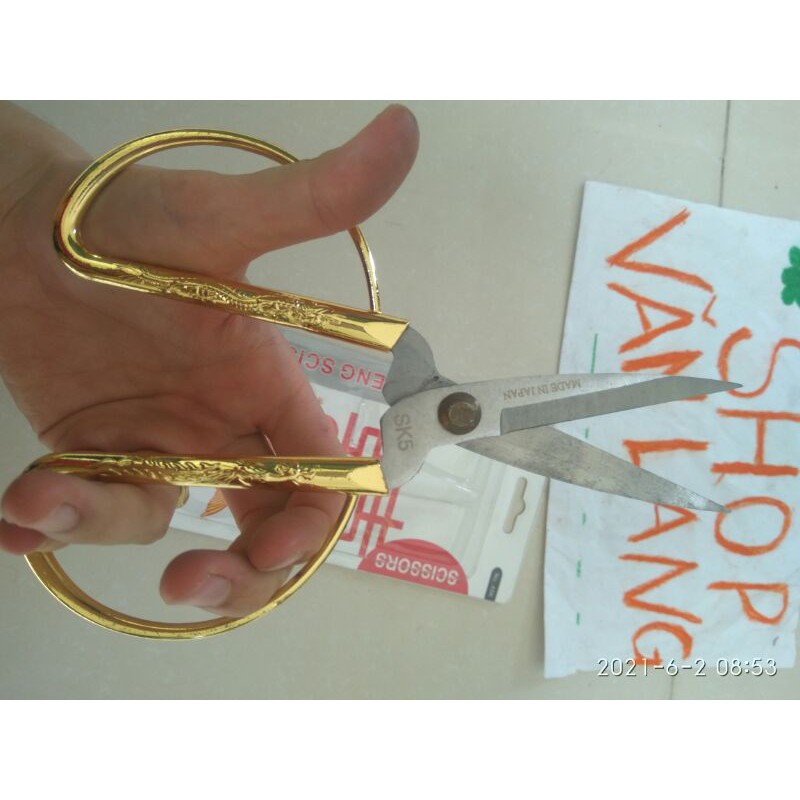 Kéo cắt thức ăn SK5 Nhật Bản INOX, chắc chắn , bền bỉ, tiện lợi