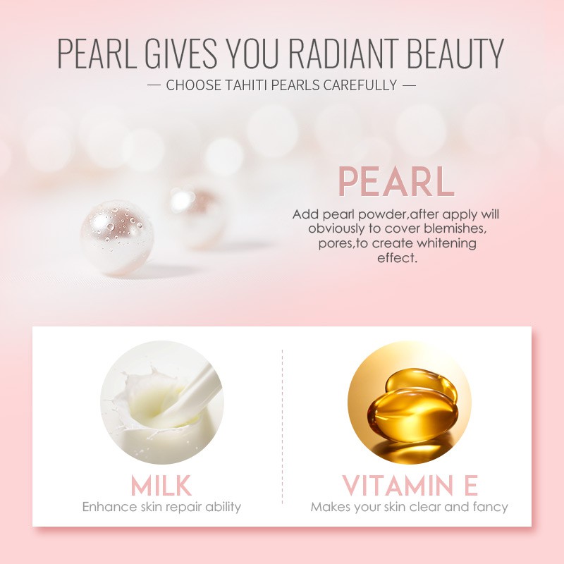 Kem Lót LAIKOU Axit Hyaluronic Chống Thấm Nước Làm Sáng Da Lâu Trôi 55g