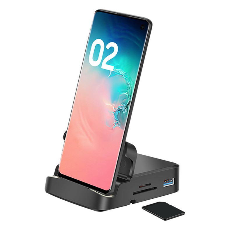Dock Sạc W4Vn 8 Trong 1 Usb C Cho Samsung Huawei | BigBuy360 - bigbuy360.vn