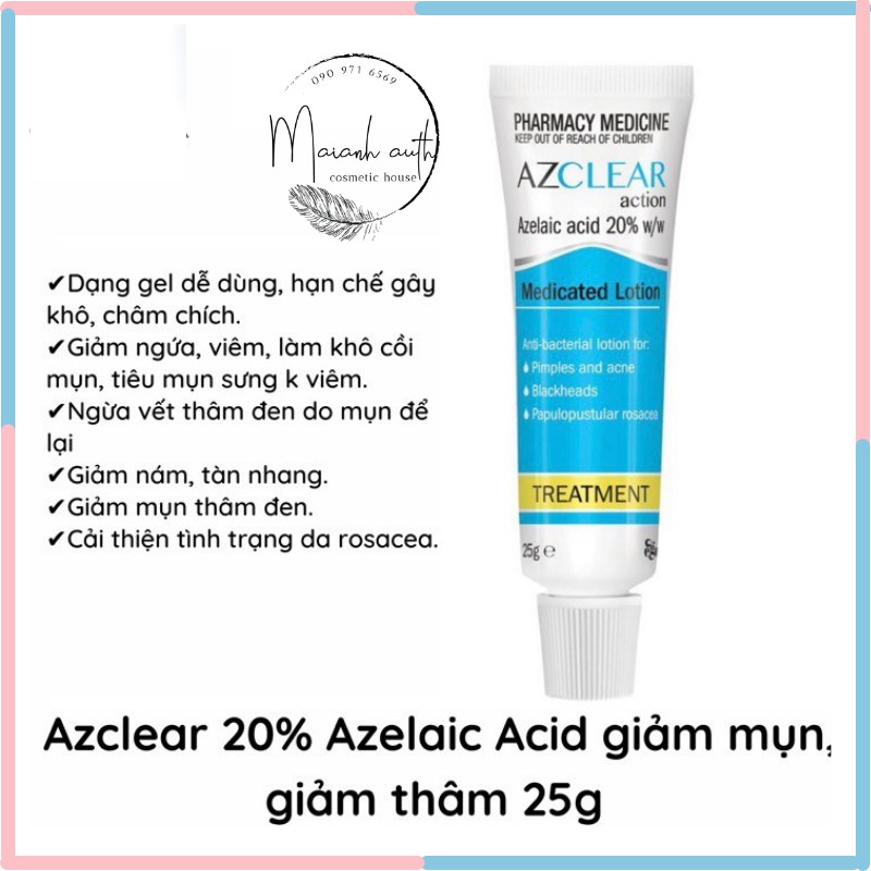 Kem Azclear Azelaic Acid 25gr