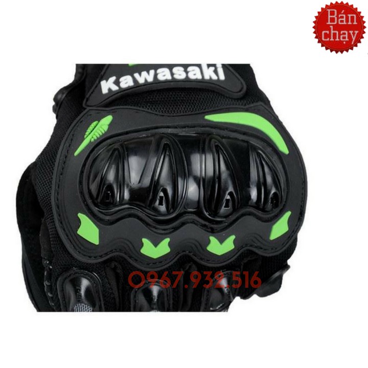 Bao tay kawasaki full ngón - Hàng Chất Lượng