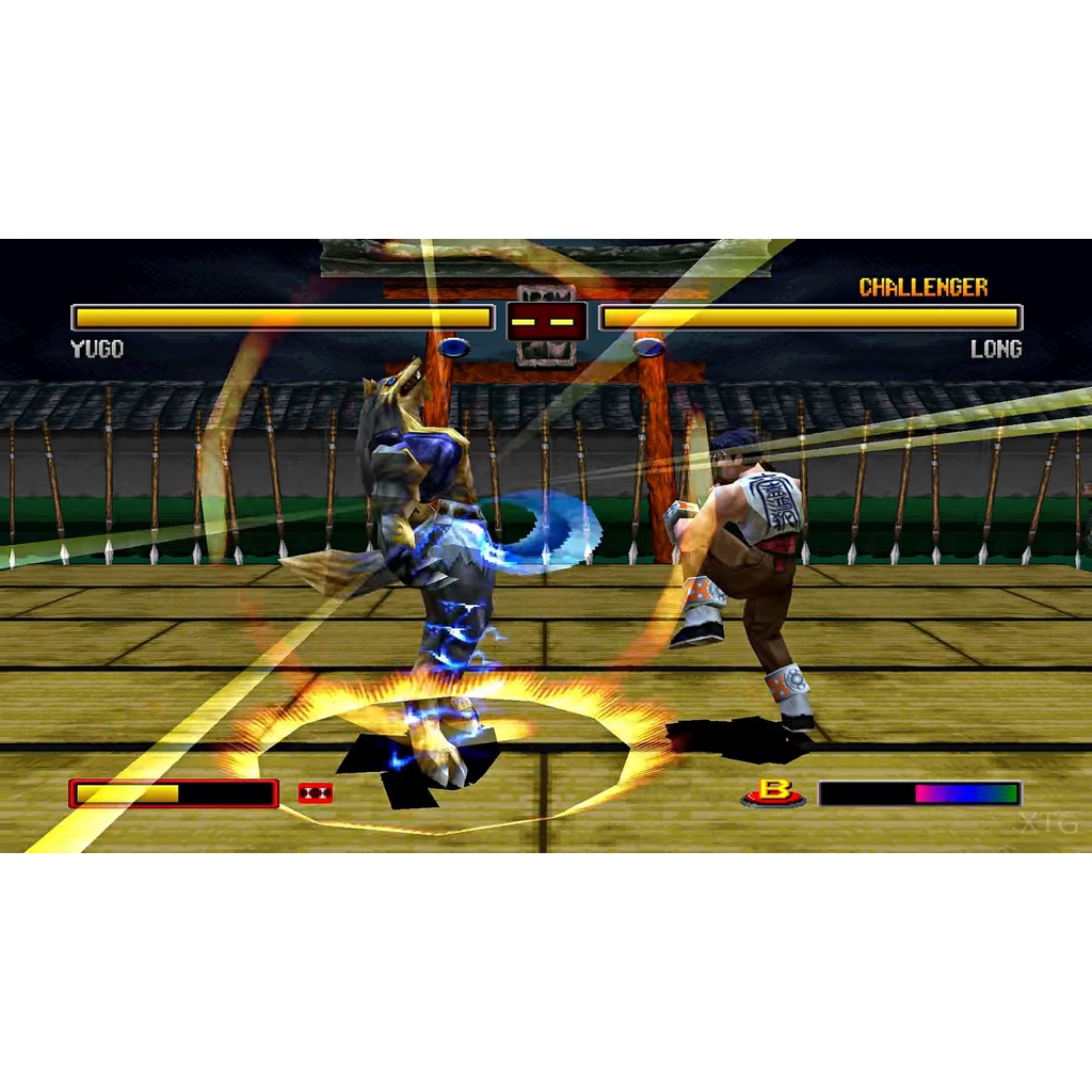Game ps1 Bloody Roar II no brand